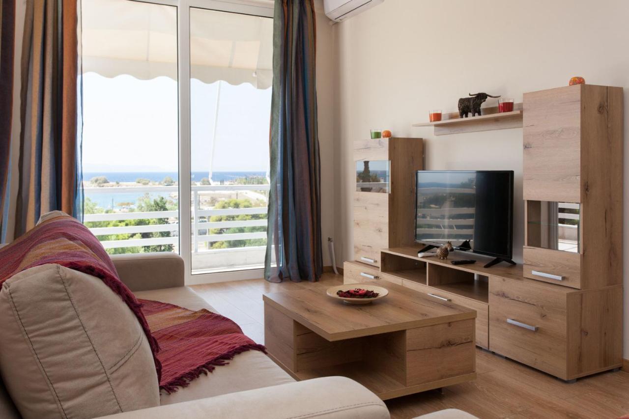 Modern Apt In Glyfada A Breath Away From The Sea - The View Atene Esterno foto