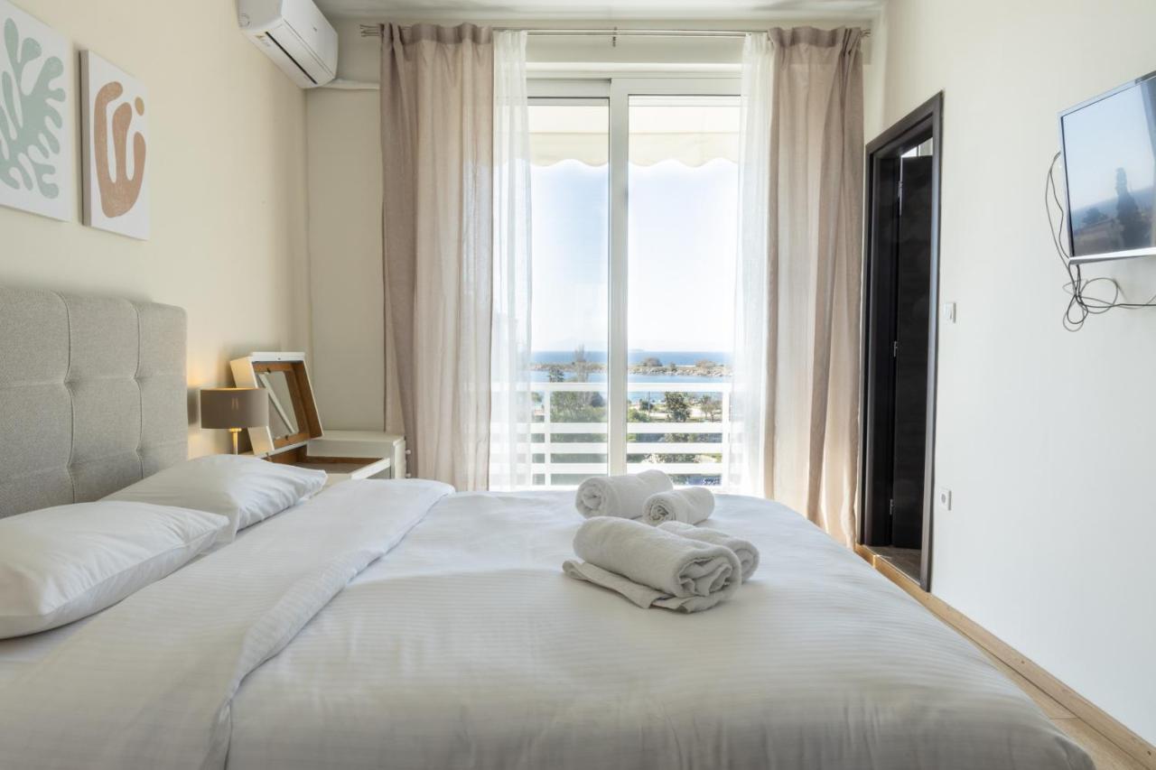 Modern Apt In Glyfada A Breath Away From The Sea - The View Atene Esterno foto